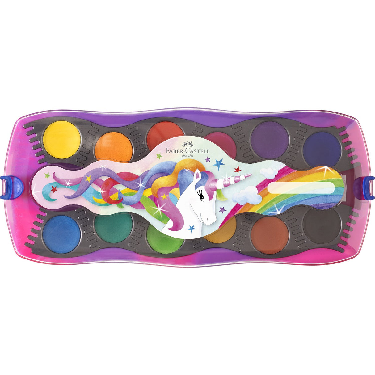 Faber-Castell Dekselkobling, Unicorn 12 Ass-farger