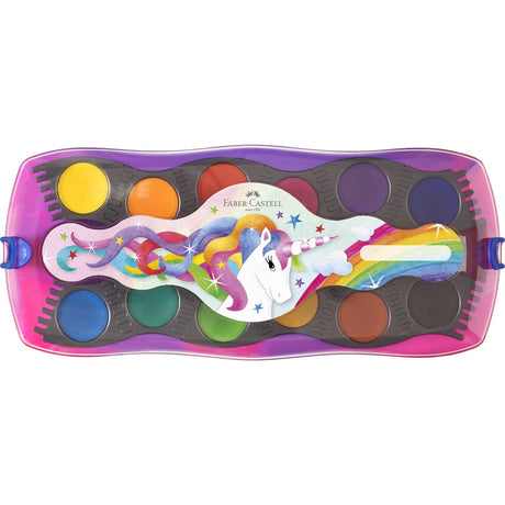 Faber-Castell Dekselkobling, Unicorn 12 Ass-farger