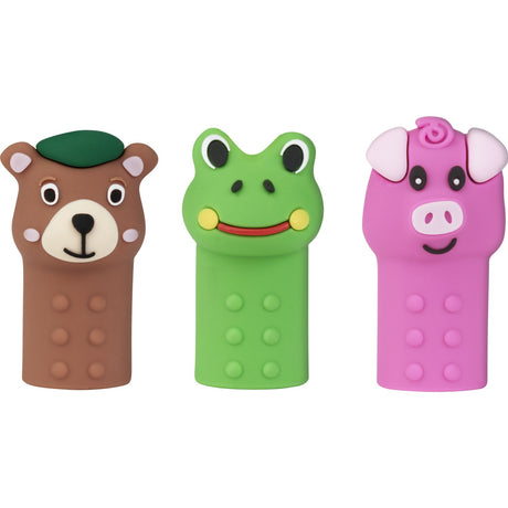 Faber-Castell dyrecapser for Grippy Crayons 3-i-1