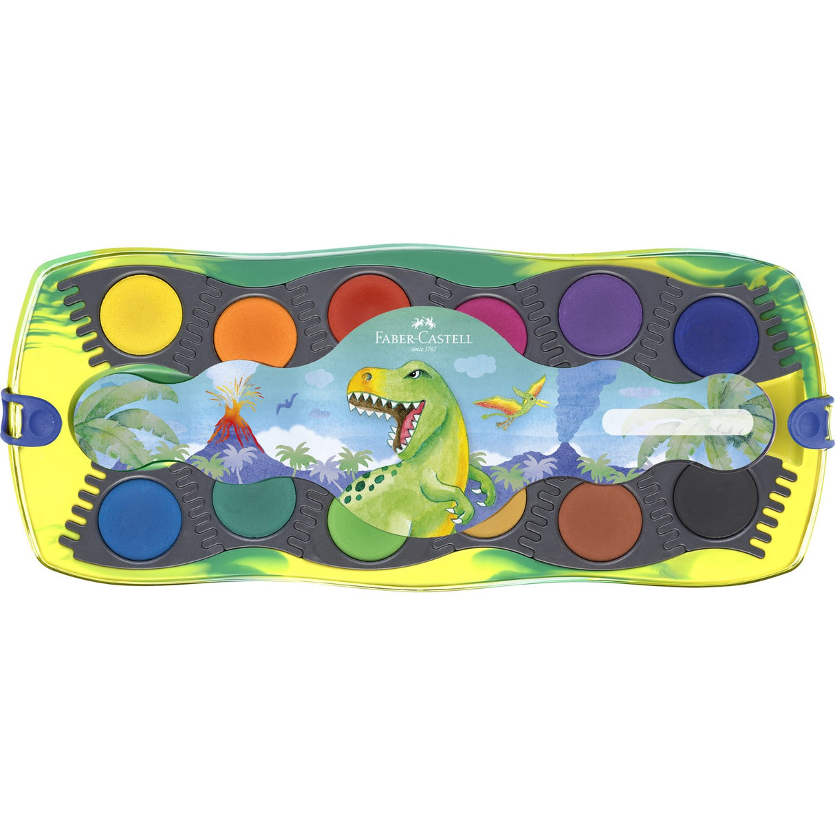 Faber-Castell Omslagsfarger Connector Dinosaur 12 Ass-farger