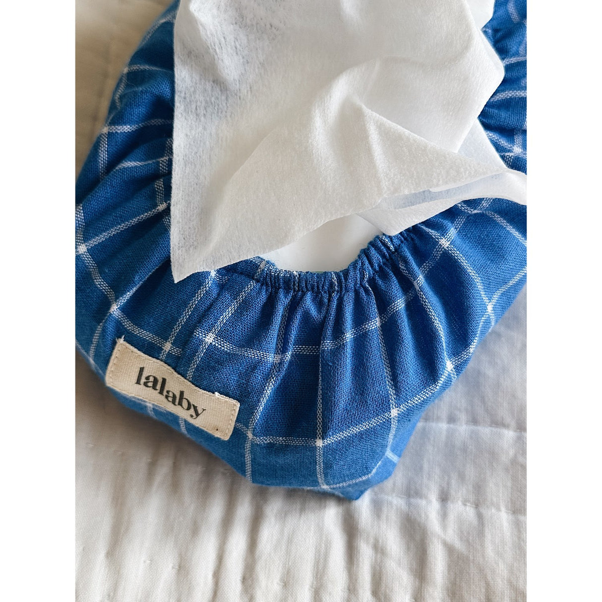 Lalaby Art Blue Wet Wipe Cover