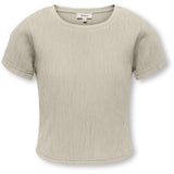kids ONLY Pumice Stone Kogkaylie Struc S/S Topp Pnt