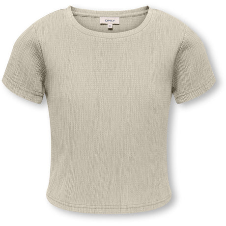 kids ONLY Pumice Stone Kogkaylie Struc S/S Topp Pnt