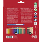 Faber-Castell Grip-fargestifter "Hudtoner" 24 pcs