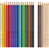 Faber-Castell Grip-fargestifter "Hudtoner" 24 pcs