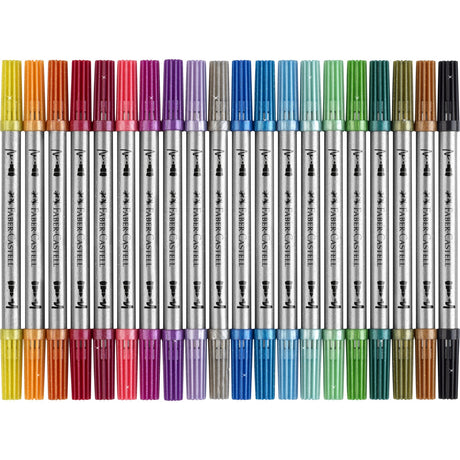 Faber-Castell markører doblet 20 stk.