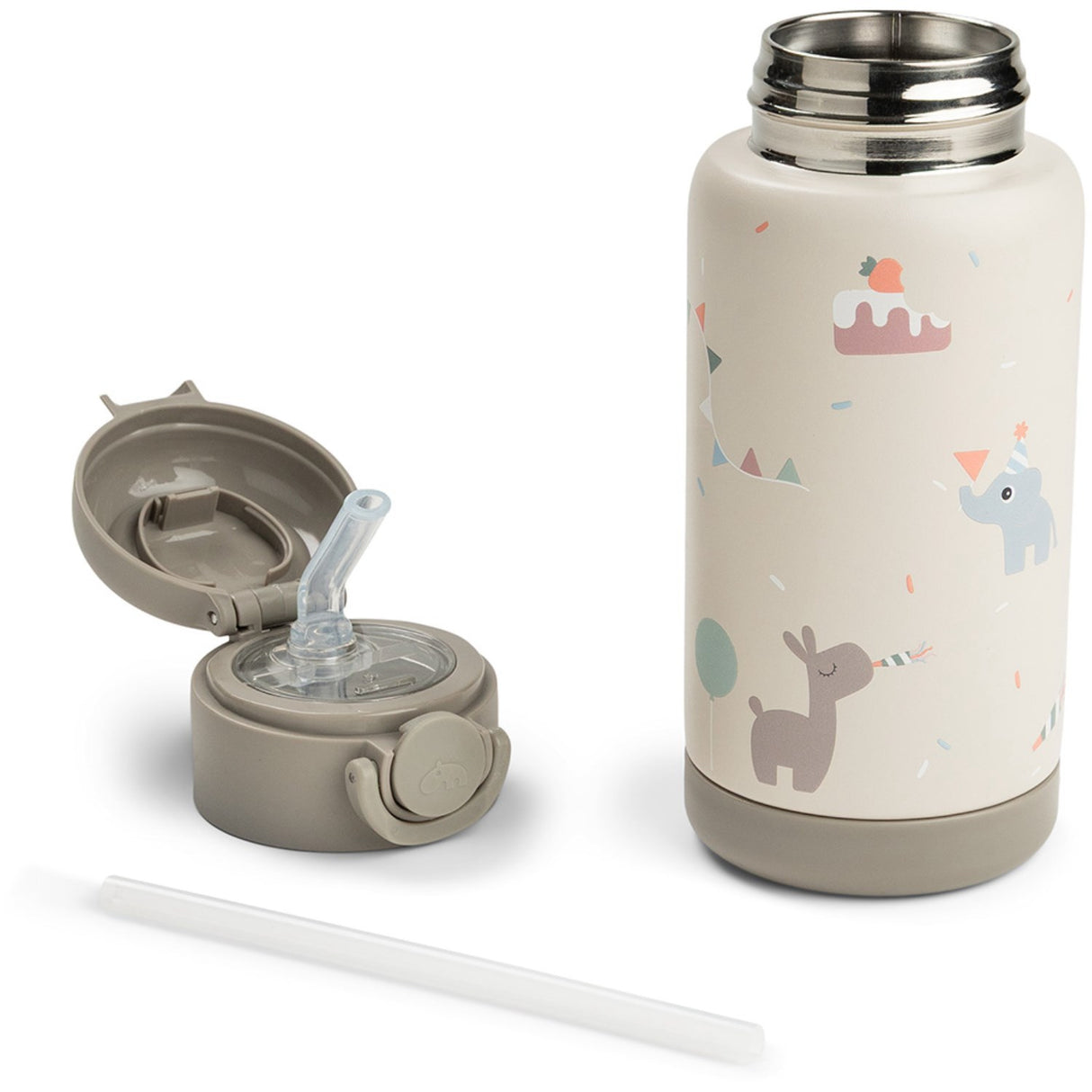 DonebyDeer Sand Celebration Insulated Sugerør Flaske