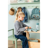 DonebyDeer Blue Tiny Farm Insulated Sugerør Flaske