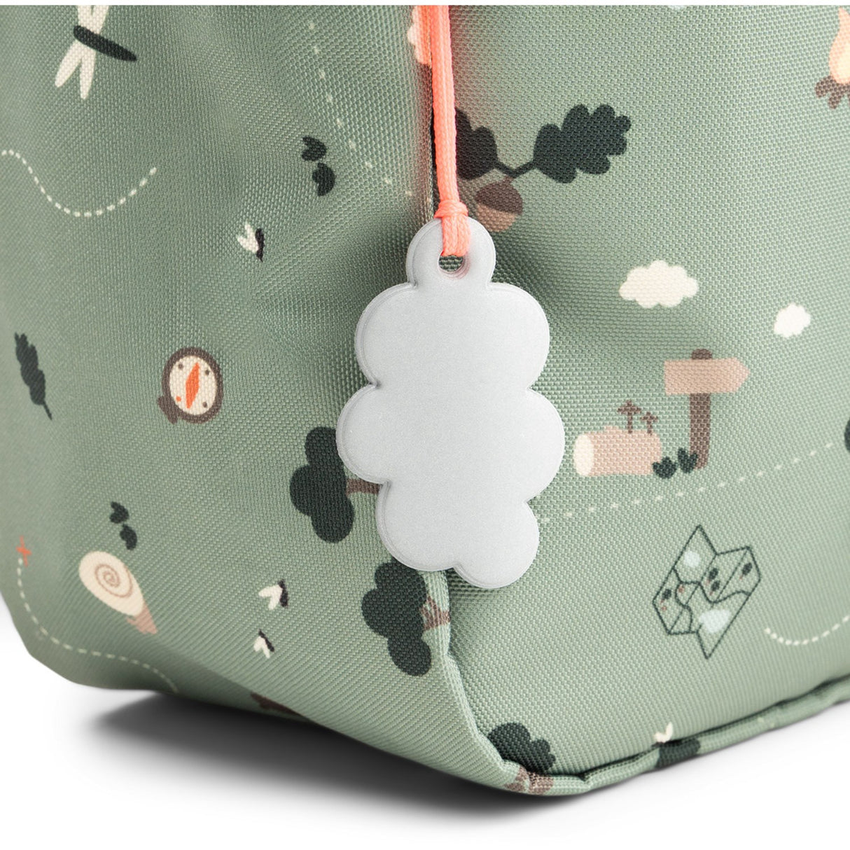 DonebyDeer Green Tiny Trails Kids Rygsekk