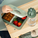 DonebyDeer Green Tiny Trails Lunch Eske Med Divider