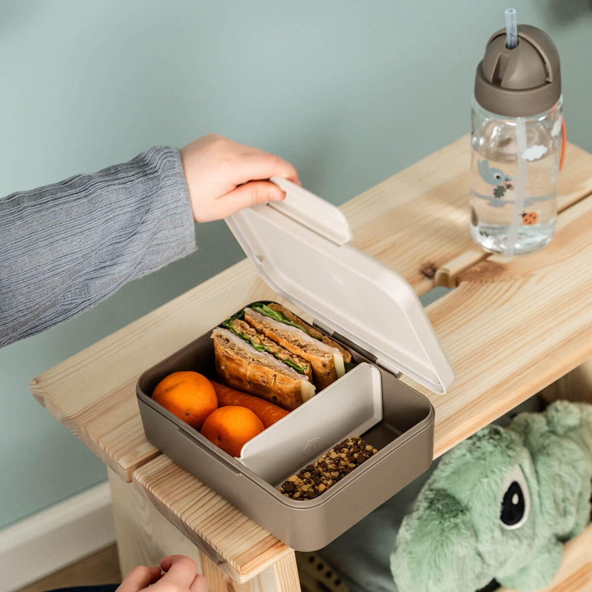 DonebyDeer Sand Tiny Trails Lunch Eske Med Divider