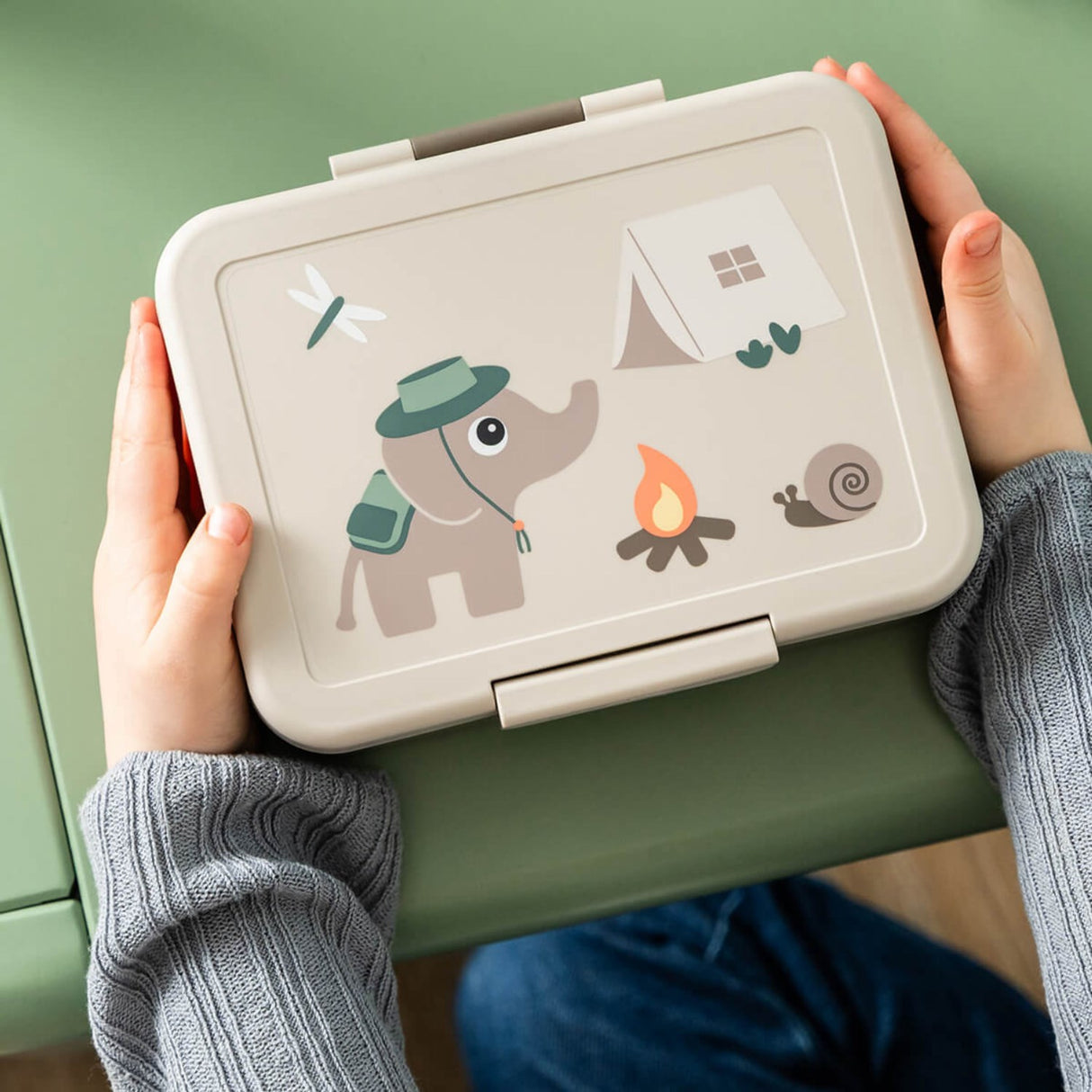 DonebyDeer Sand Tiny Trails Lunch Eske Med Divider