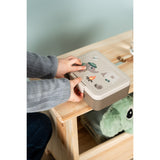 DonebyDeer Sand Tiny Trails Lunch Eske Med Divider