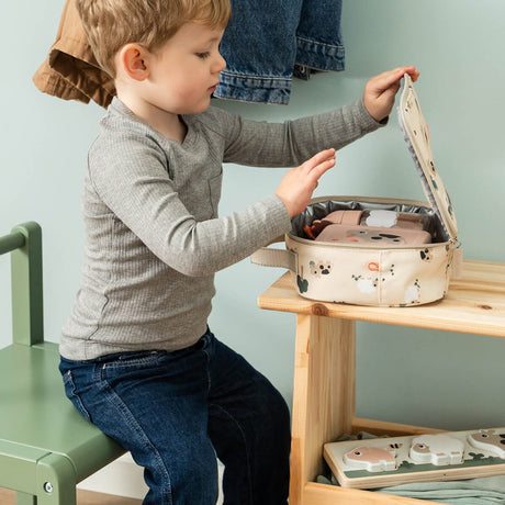 DonebyDeer Sand Tiny Farm Tiny Insulated Lunch Veske