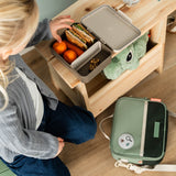 DonebyDeer Green Tiny Trails Insulated Lunch Veske