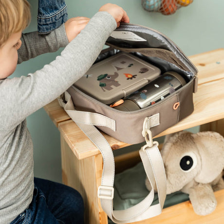 DonebyDeer Sand Tiny Trails Insulated Lunch Veske