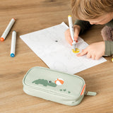 DonebyDeer Green Playground Pencil Case