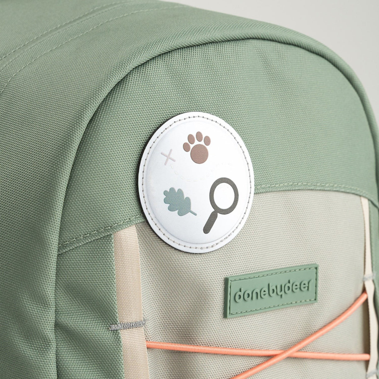 DonebyDeer Green Tiny Trails Junior Rygsekk