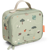 DonebyDeer Green Tiny Trails Tiny Insulated Lunch Veske
