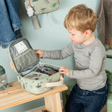 DonebyDeer Green Tiny Trails Tiny Insulated Lunch Veske