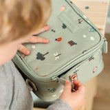 DonebyDeer Green Tiny Trails Tiny Insulated Lunch Veske
