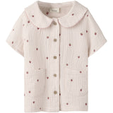Lil'Atelier Morganite Nmfkamma Ss Loose Skjorte Lil