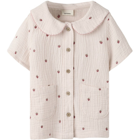 Lil'Atelier Morganite Nmfkamma Ss Loose Skjorte Lil