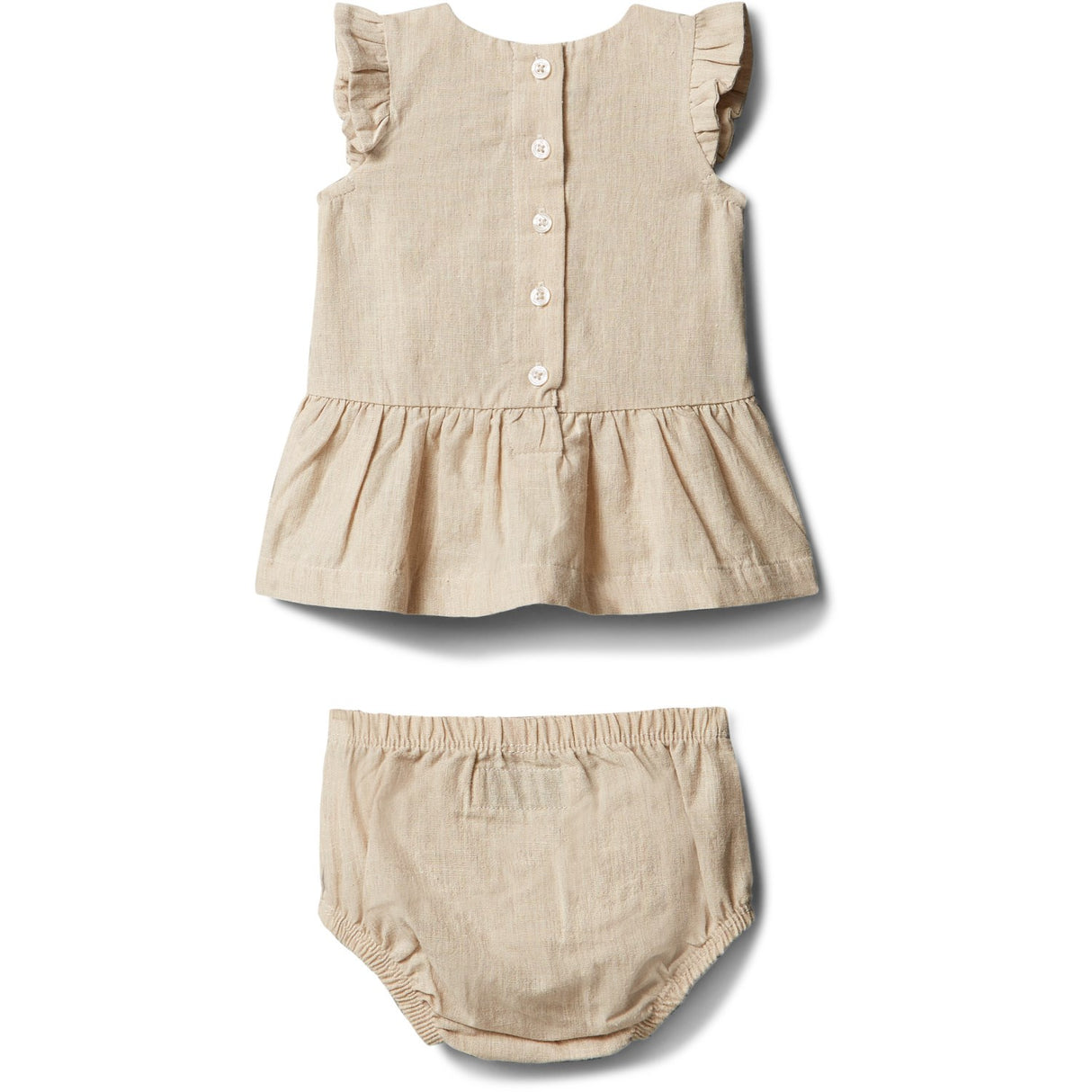 Calvin Klein Oatmeal Soft Woven Kjole