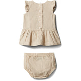 Calvin Klein Oatmeal Soft Woven Kjole