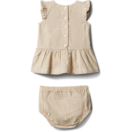 Calvin Klein Oatmeal Soft Woven Kjole