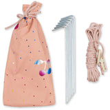 Konges Sløjd Ma Grande Fairy Cherry Mini Strand Telt Pop Up Uv 50+ Lace