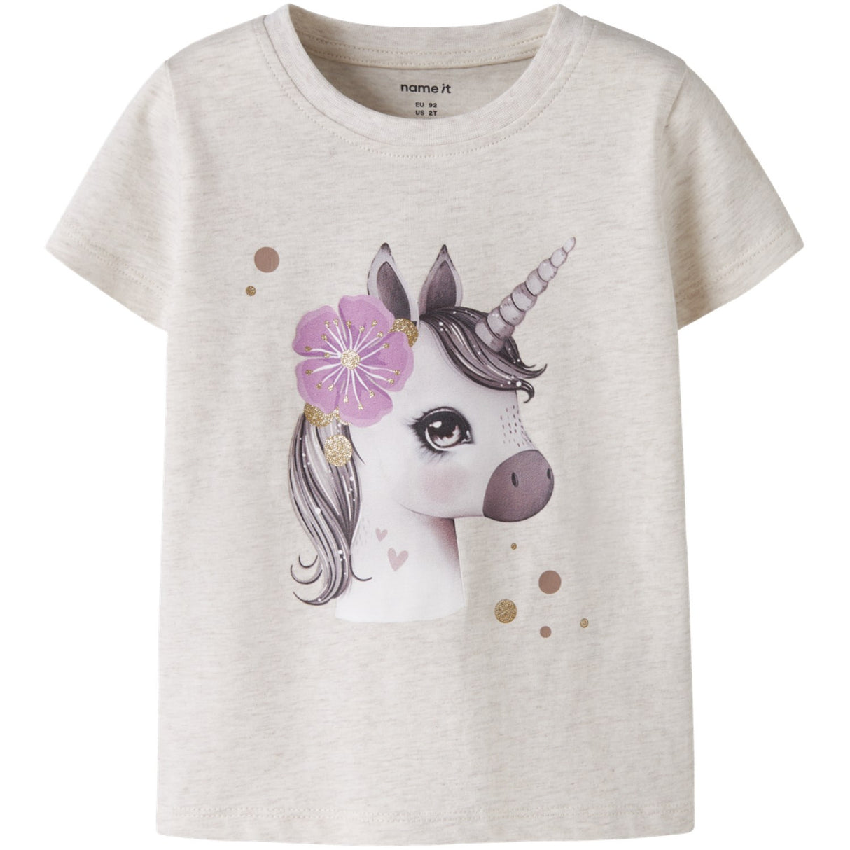 Name It Peyote Melange Nmfjalisara Ss Topp