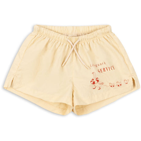Konges Sløjd Banana Crepe Pomio Kort Swim Shorts Grs
