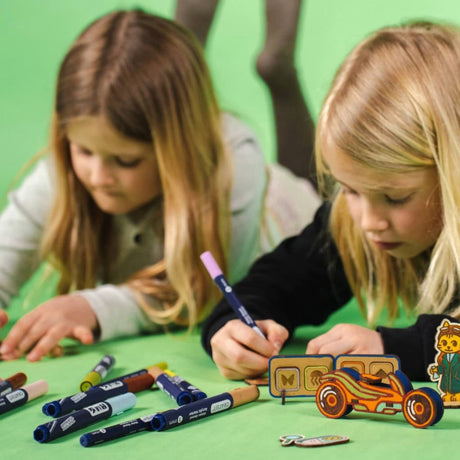 Crateit Pastel Markører 1mm 6 Pakke