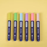 Crateit Pastel Markører 3mm 6 Pakke