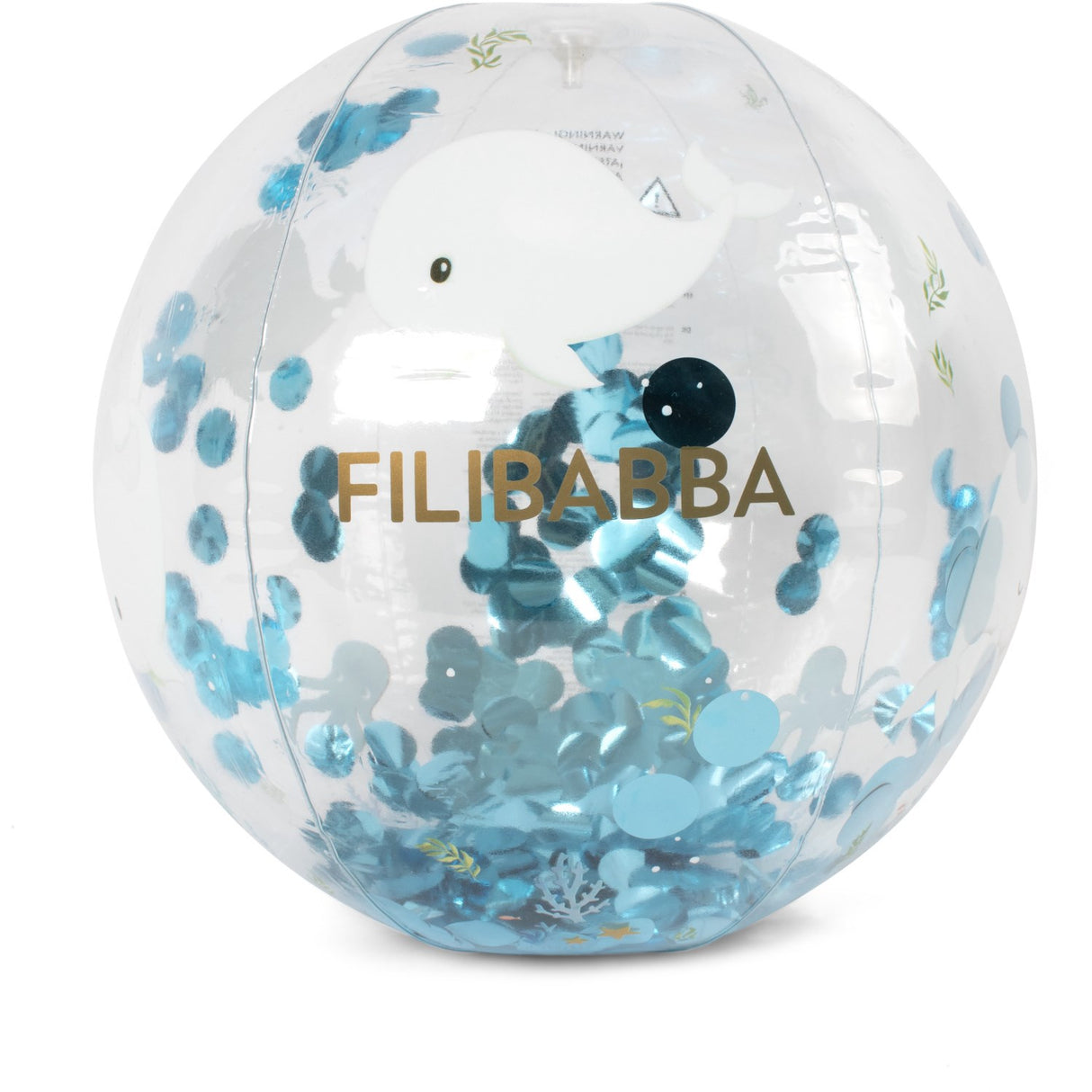 FILIBABBA Christian's Whale Tales Konfetti Alfie Badeball