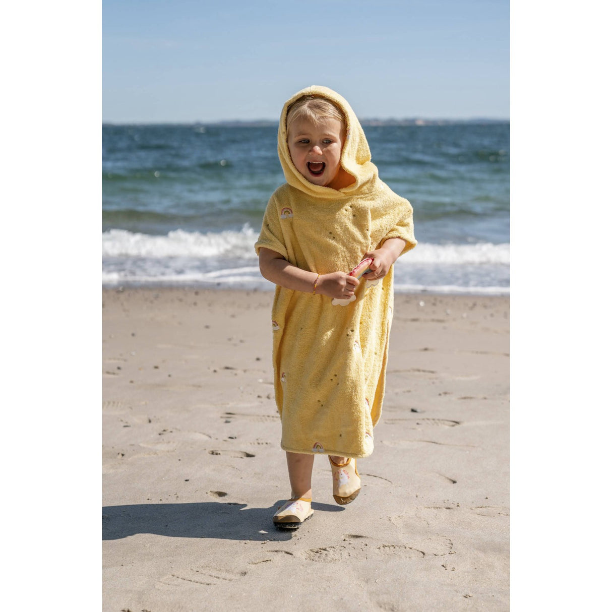 FILIBABBA Unicorn Shores Badeponcho Med Broderi GOTS
