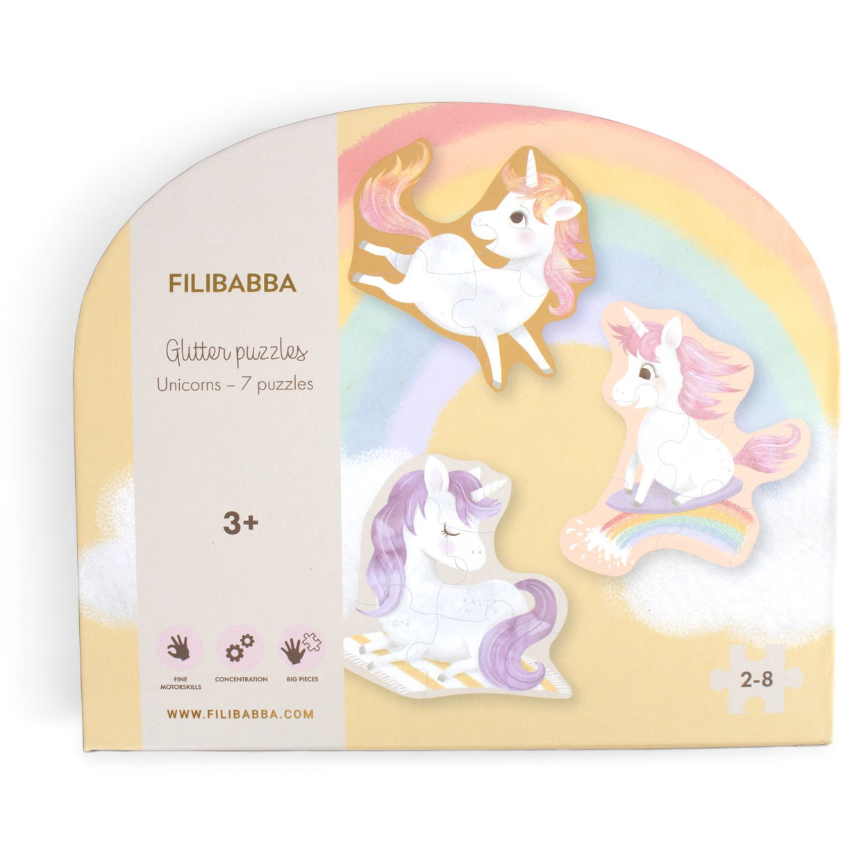 FILIBABBA Shores Sett Med 7 Puslespill