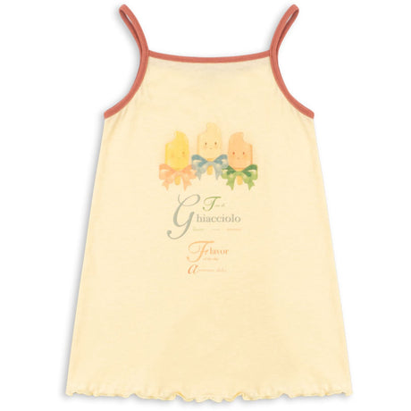 Konges Sløjd Banana Crepe Era Stropp Kjole Ocs