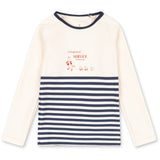 Konges Sløjd Marin Stripe Aster Swim Bluse Grs