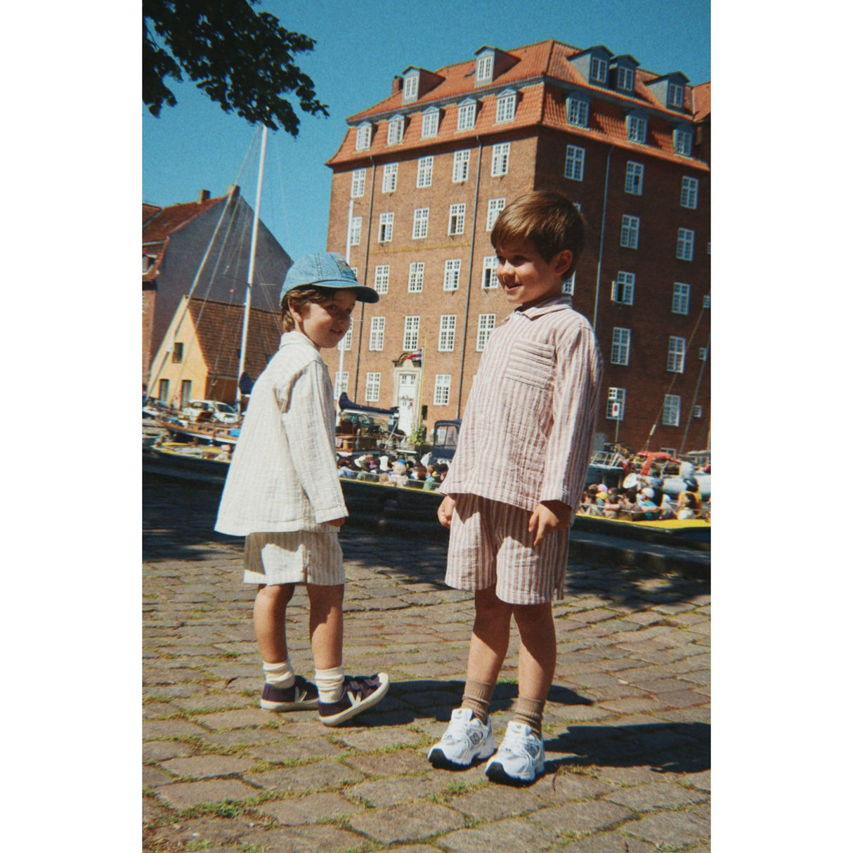 Konges Sløjd Red Stripe Ely Skjorte Gots