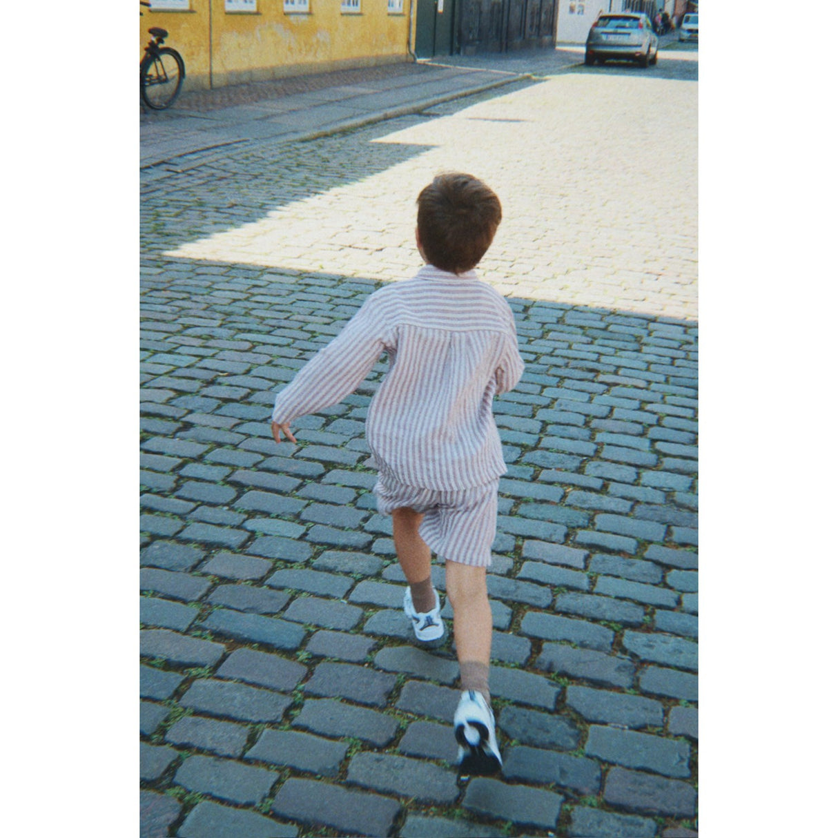 Konges Sløjd Red Stripe Ely Shorts Gots