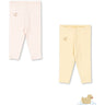 Konges Sløjd Banana Crepe/Creole Pink Fanga Perla 2 Pakke Bukser Ocs