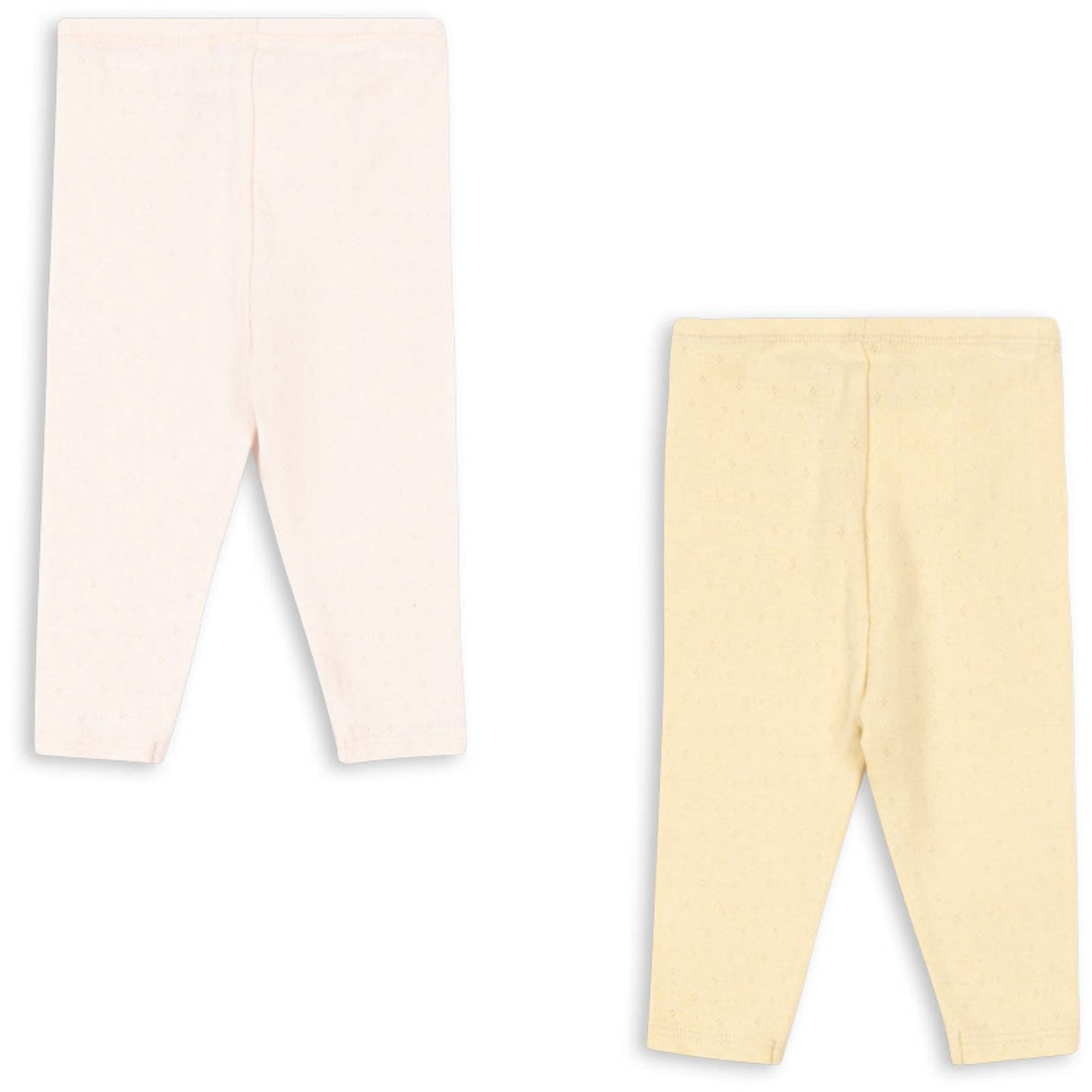 Konges Sløjd Banana Crepe/Creole Pink Fanga Perla 2 Pakke Bukser Ocs