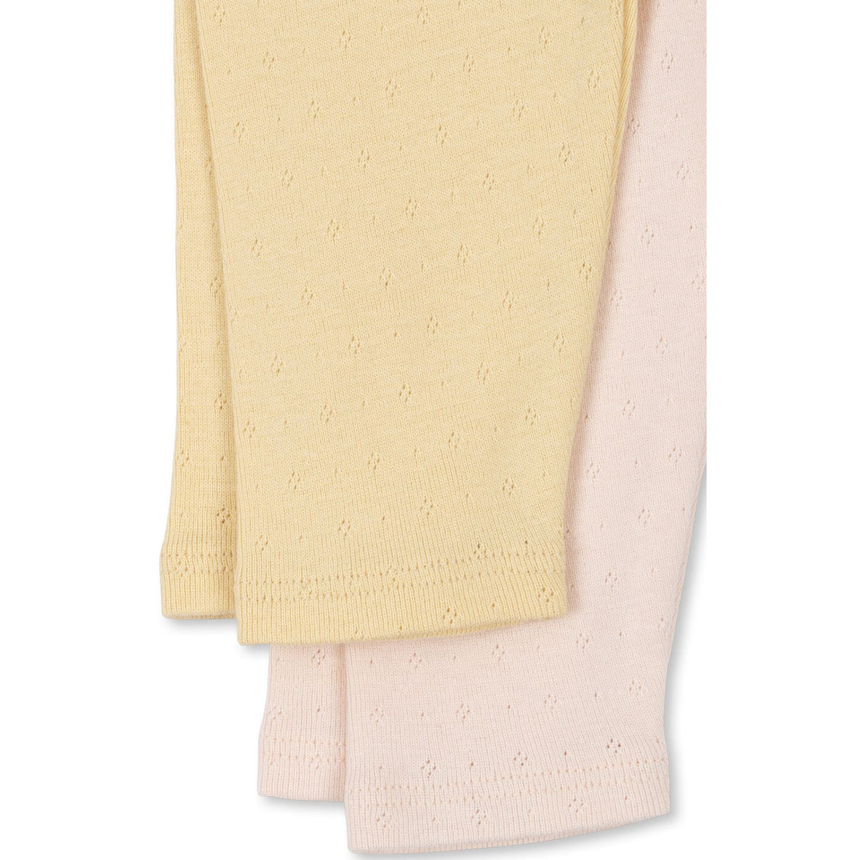 Konges Sløjd Banana Crepe/Creole Pink Fanga Perla 2 Pakke Bukser Ocs
