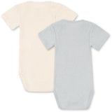 Konges Sløjd Buttercream/Pearl Blue Fanga Perla 2 Pakke Ss Body Ocs