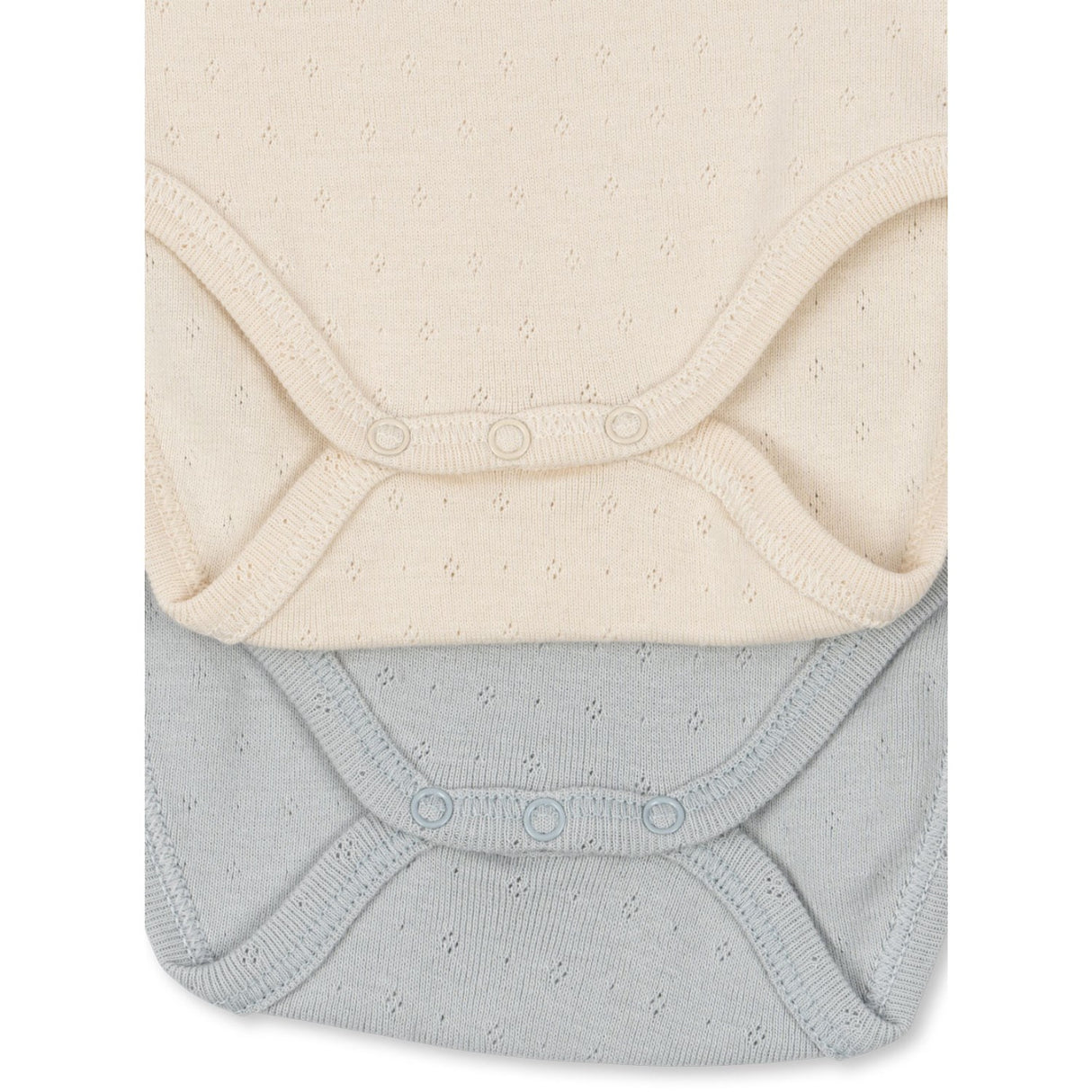 Konges Sløjd Buttercream/Pearl Blue Fanga Perla 2 Pakke Ss Body Ocs