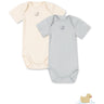 Konges Sløjd Buttercream/Pearl Blue Fanga Perla 2 Pakke Ss Body Ocs