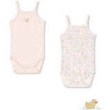 Konges Sløjd Prato Fiori Aop/Creole Pink Fanga Fio 2 Pakke Stropp Body Ocs