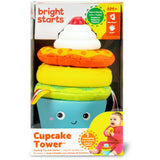 Bright Starts Cupcake Tower™ Stacking Leketøy With Bitering